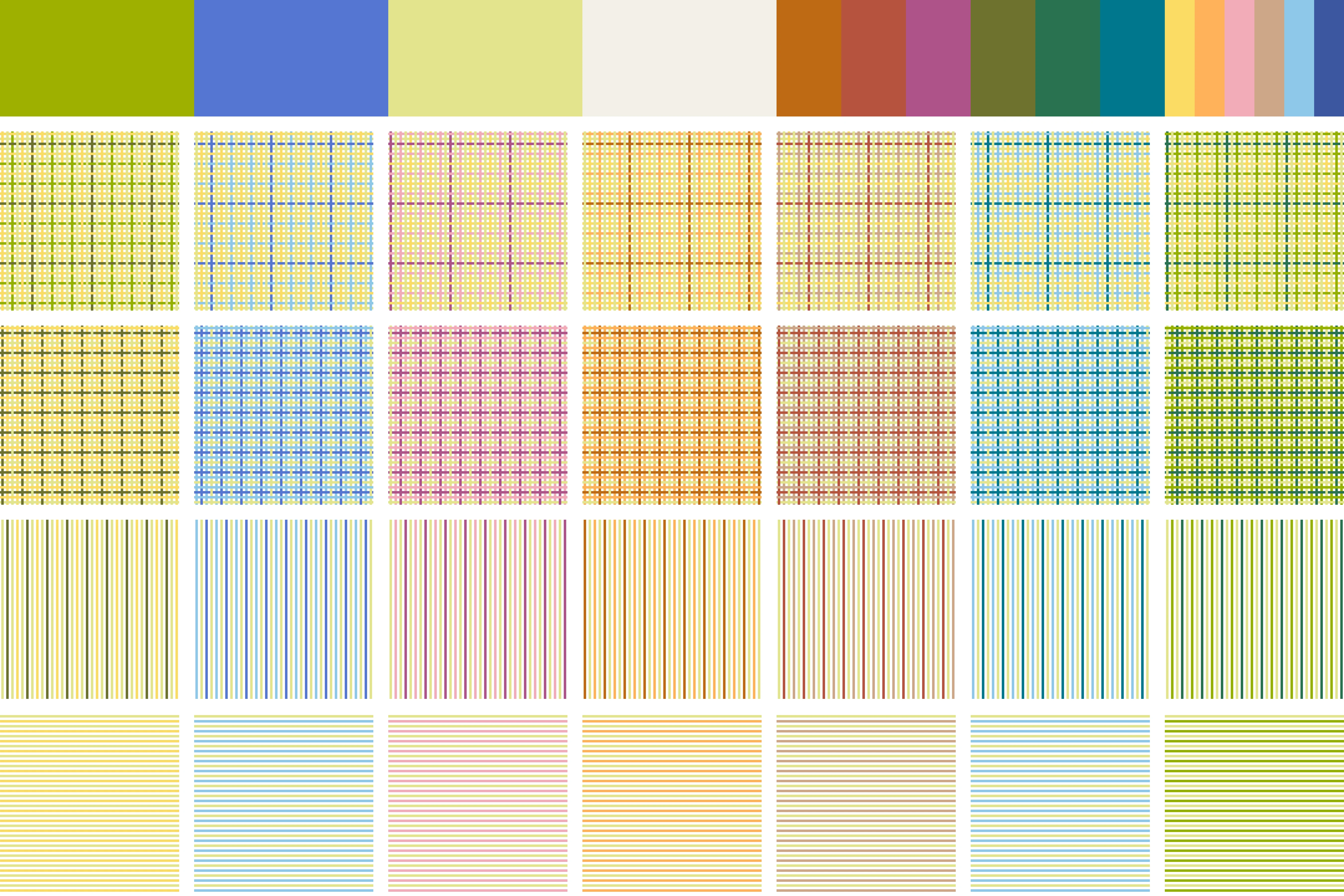 Accent Background Pattern Set